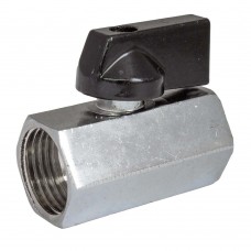 Кран шаровый KR-1/2FF для воды, отопления, сжатого воздуха, Арт. 0187