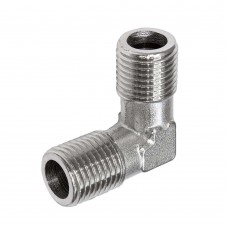 Фитинг угловой L-1/4MM резьбовой, для труб. Арт. 0618