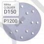 Диск шлифовальный Q.Silver 150 mm GRIP 15 HOLE с зерном P1200